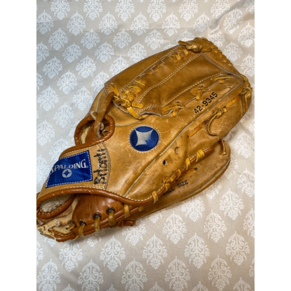 Spalding Competition EZ-FLEX Softball Glove Leather Left Hand  42-9345
